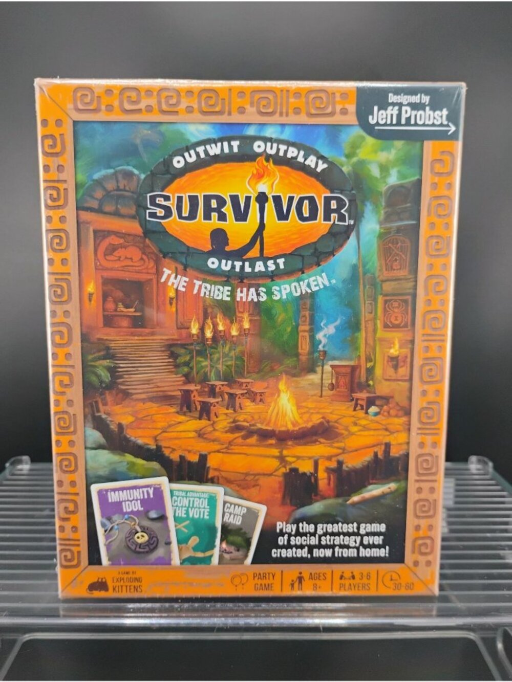 Survivor The Tribe Has Spoken Strategy Party Card Game 3-6 Players